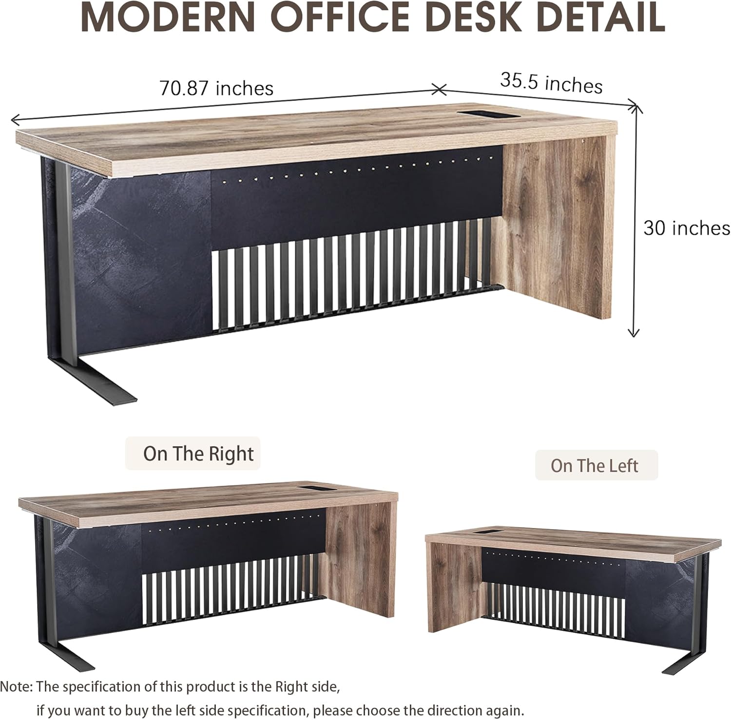 SAINTCY Home Office Desks – Modern