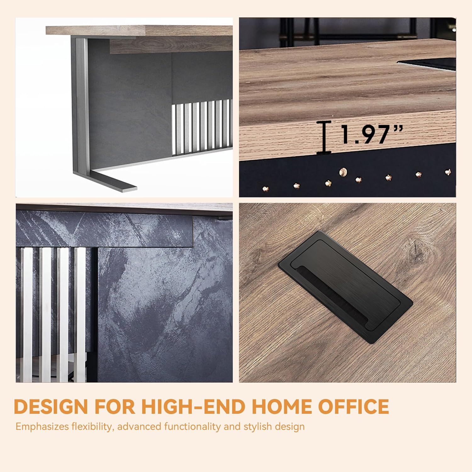 SAINTCY Home Office Desks – Modern