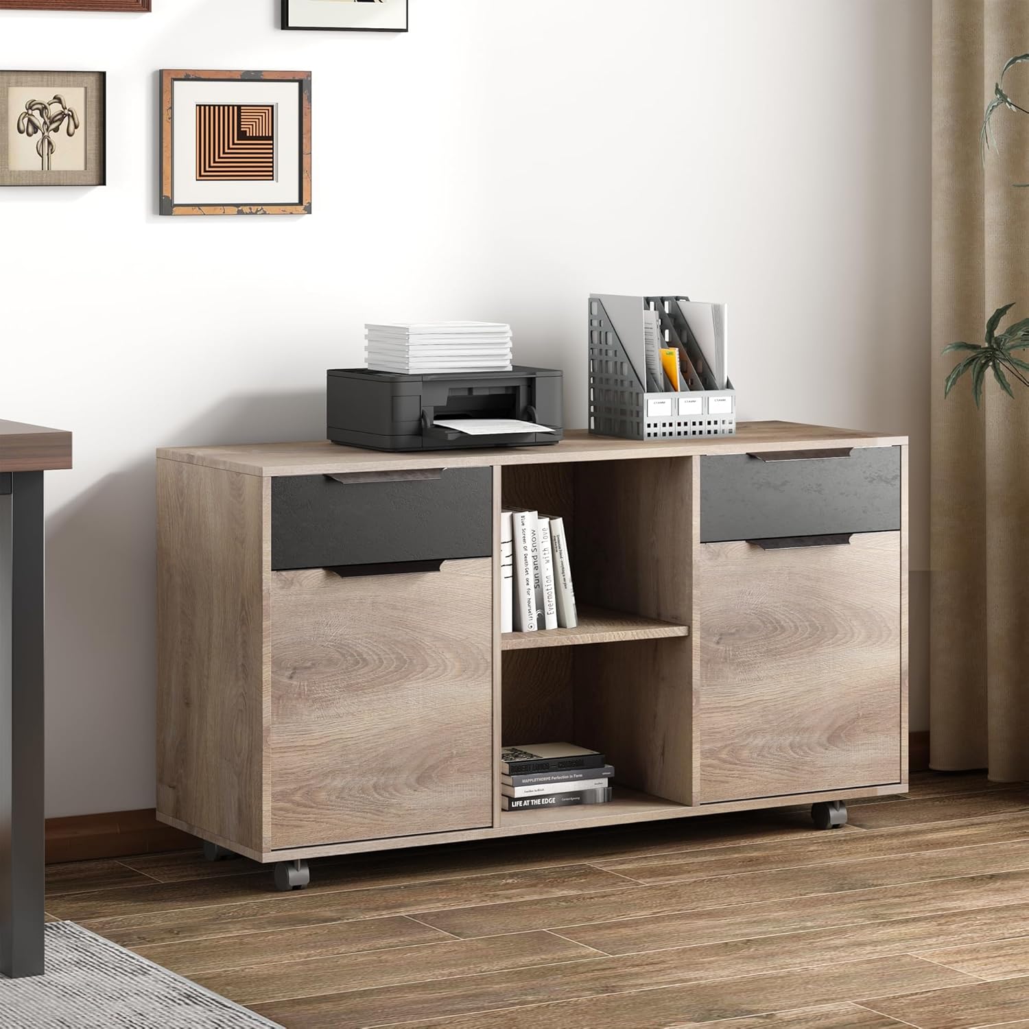 SAINTCY File Cabinet – With Storage
