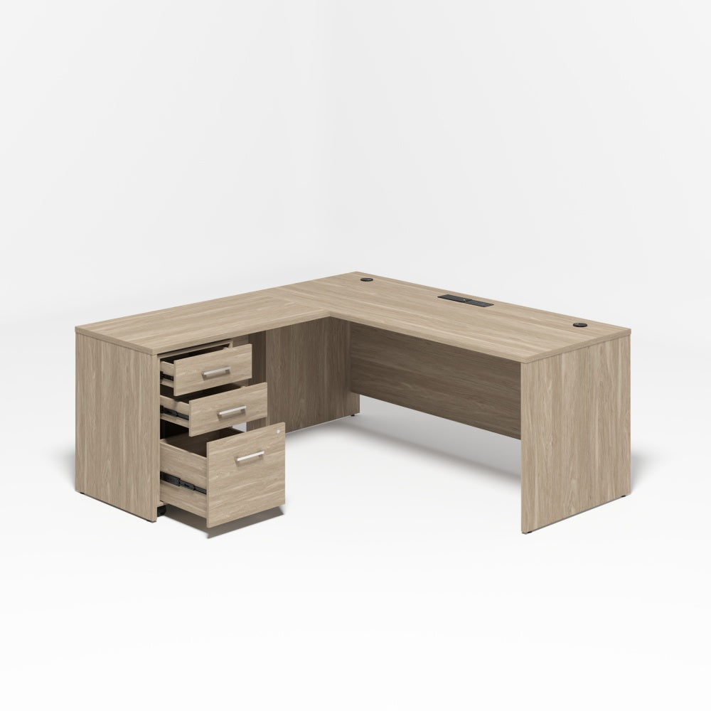 Saintcy Linear Executive L-Desk