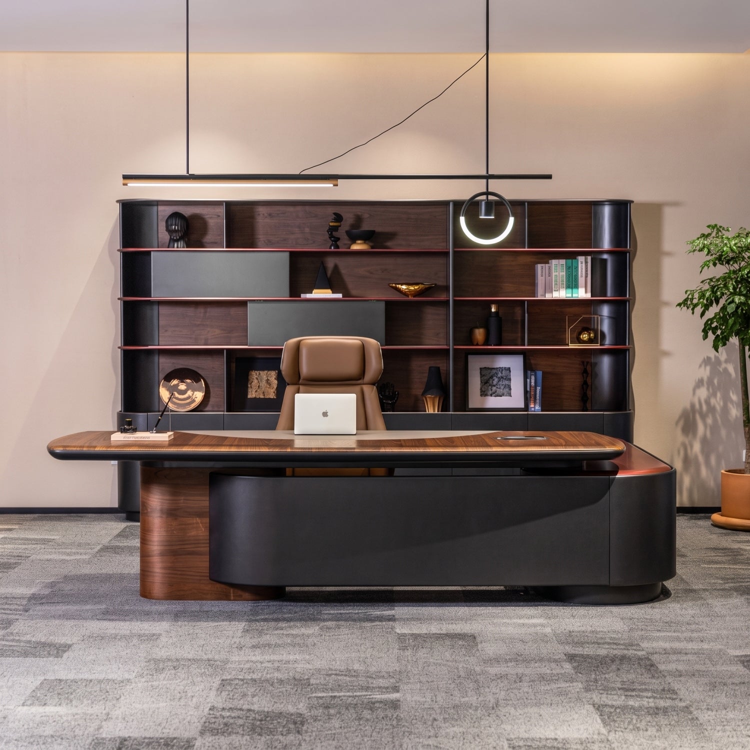 Saintcy Sayram Executive Desk DESIGNER SERIES