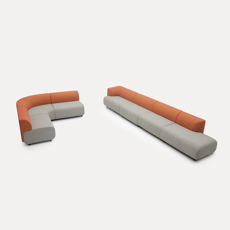 Saintcy Modular Curved Sectional Sofa System
