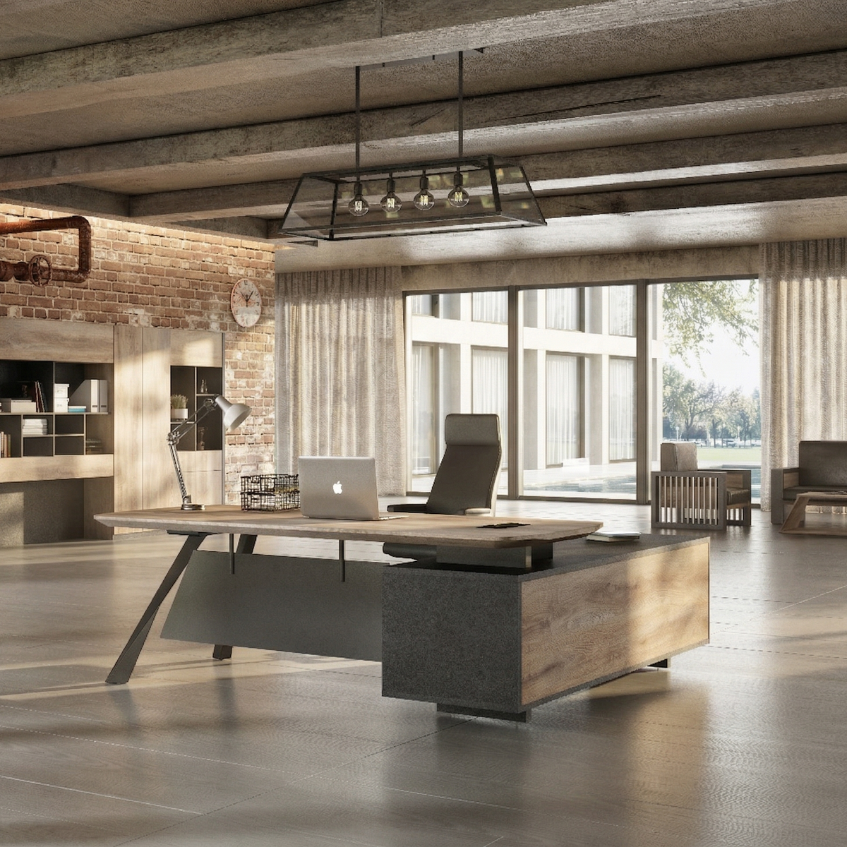 Saintcy Tribeca Apex Executive Desk