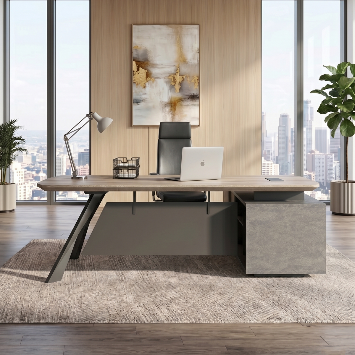 Saintcy Tribeca Apex Executive Desk