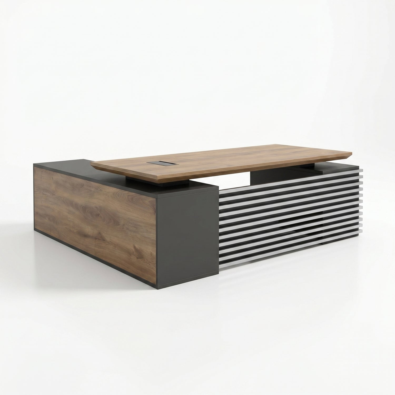 Saintcy Tribeca Fluted Executive Desk