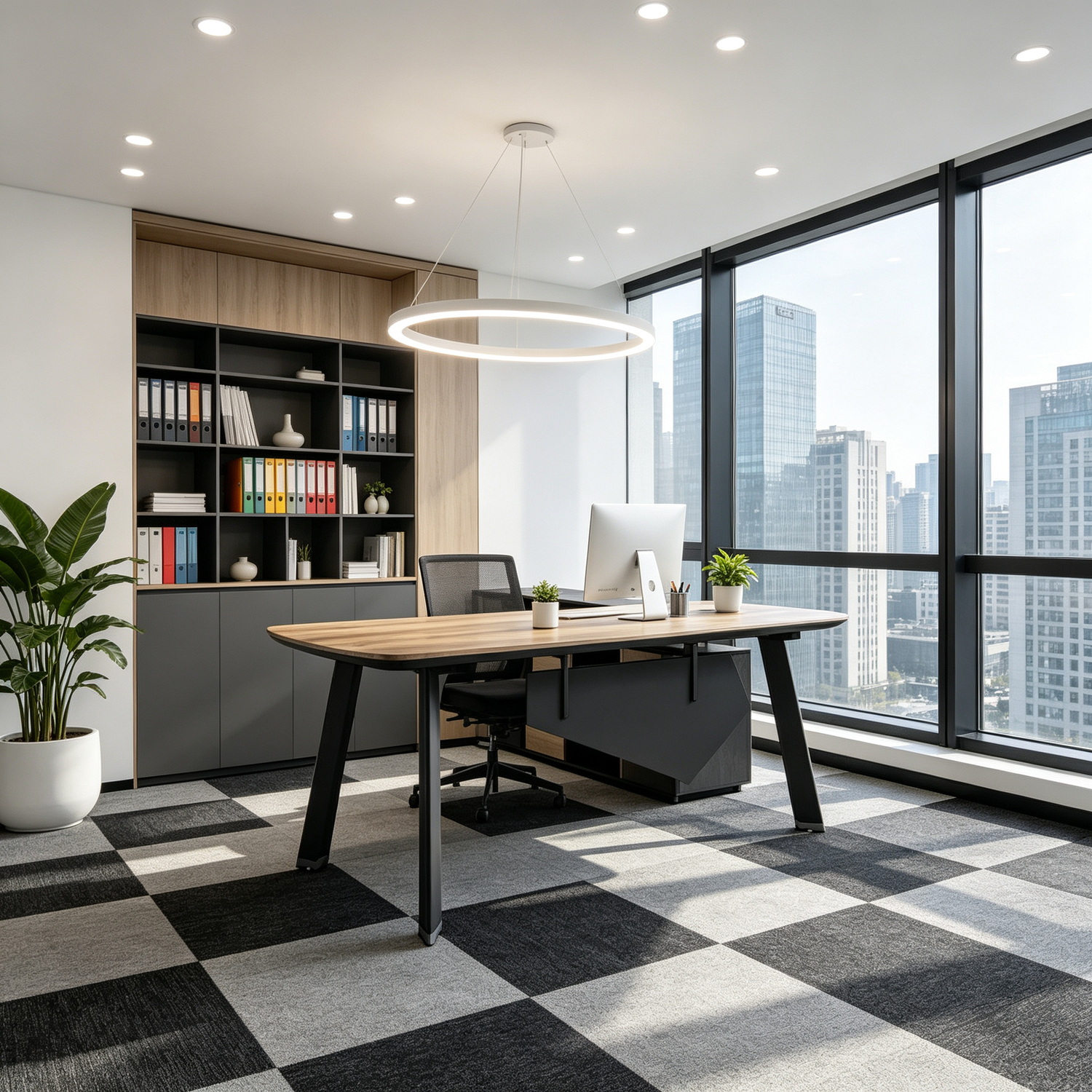 Saintcy Tribeca Stealth Executive Desk