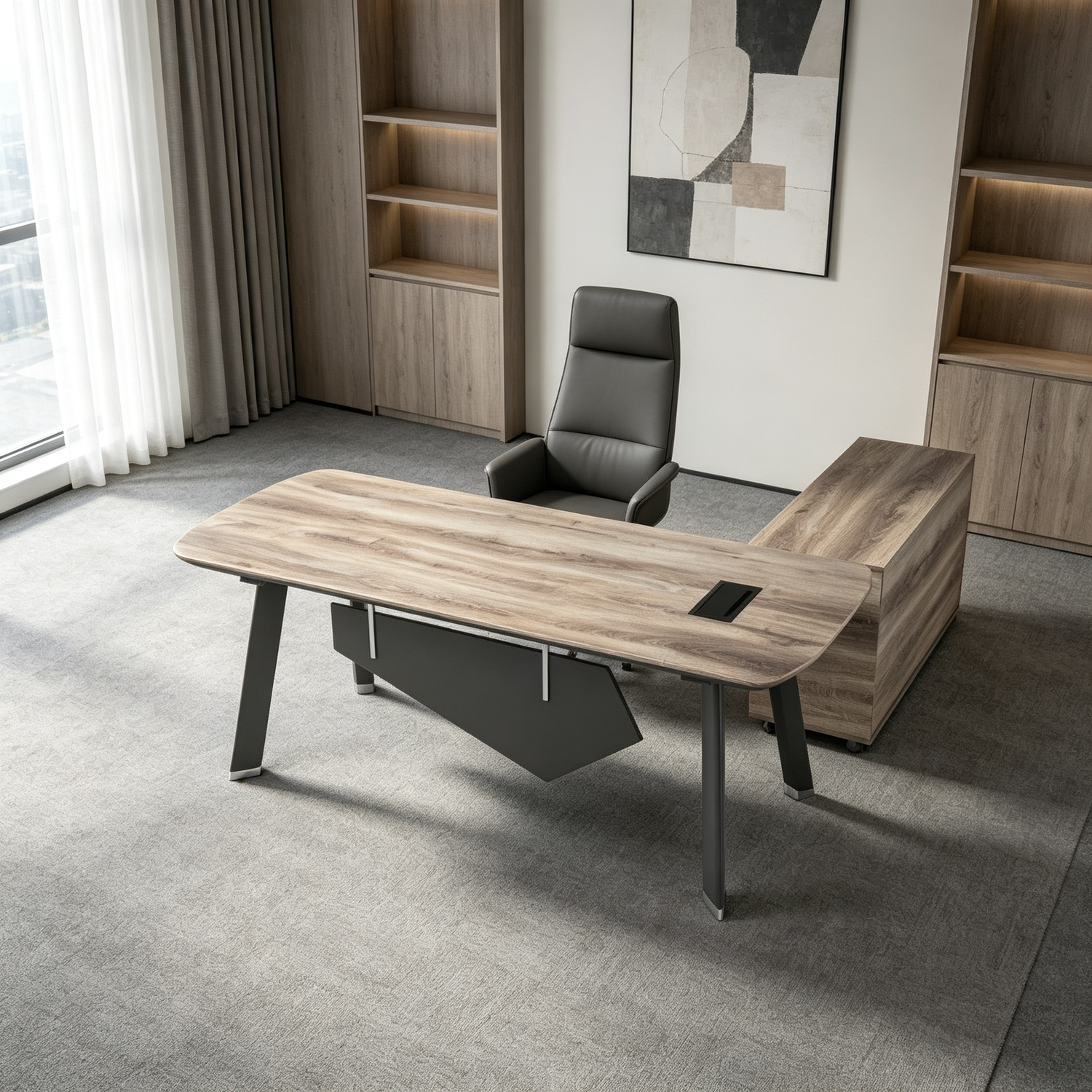 Saintcy Tribeca Stealth Executive Desk