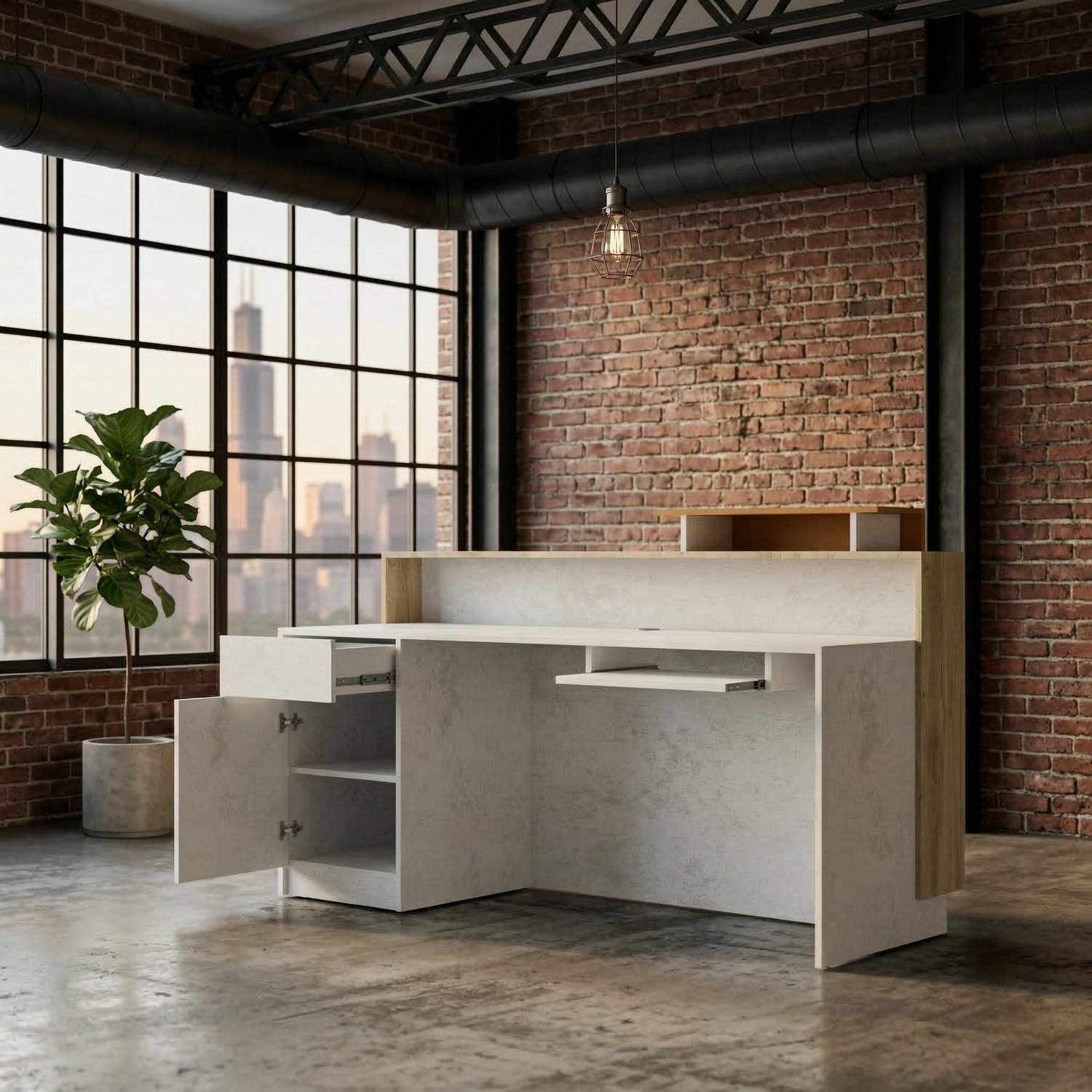 Saintcy Shift Reception Desk