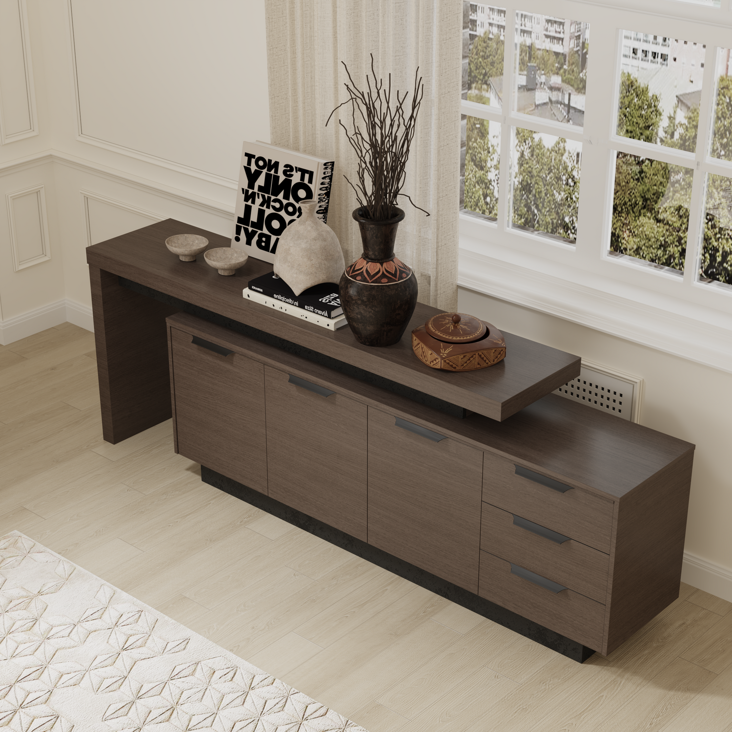 Saintcy Horizon Cantilever Credenza