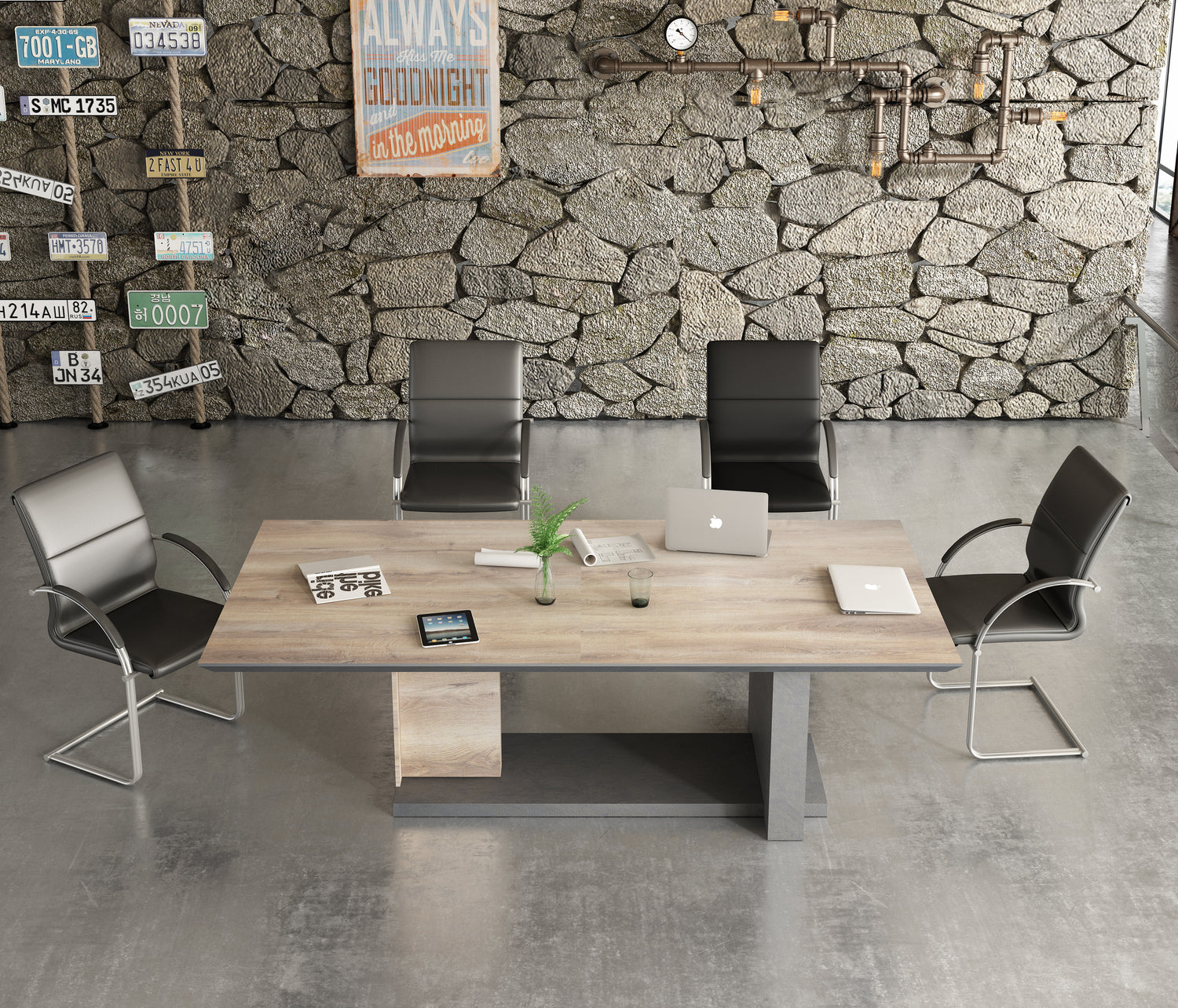 Saintcy Tribeca Monolith Conference Table