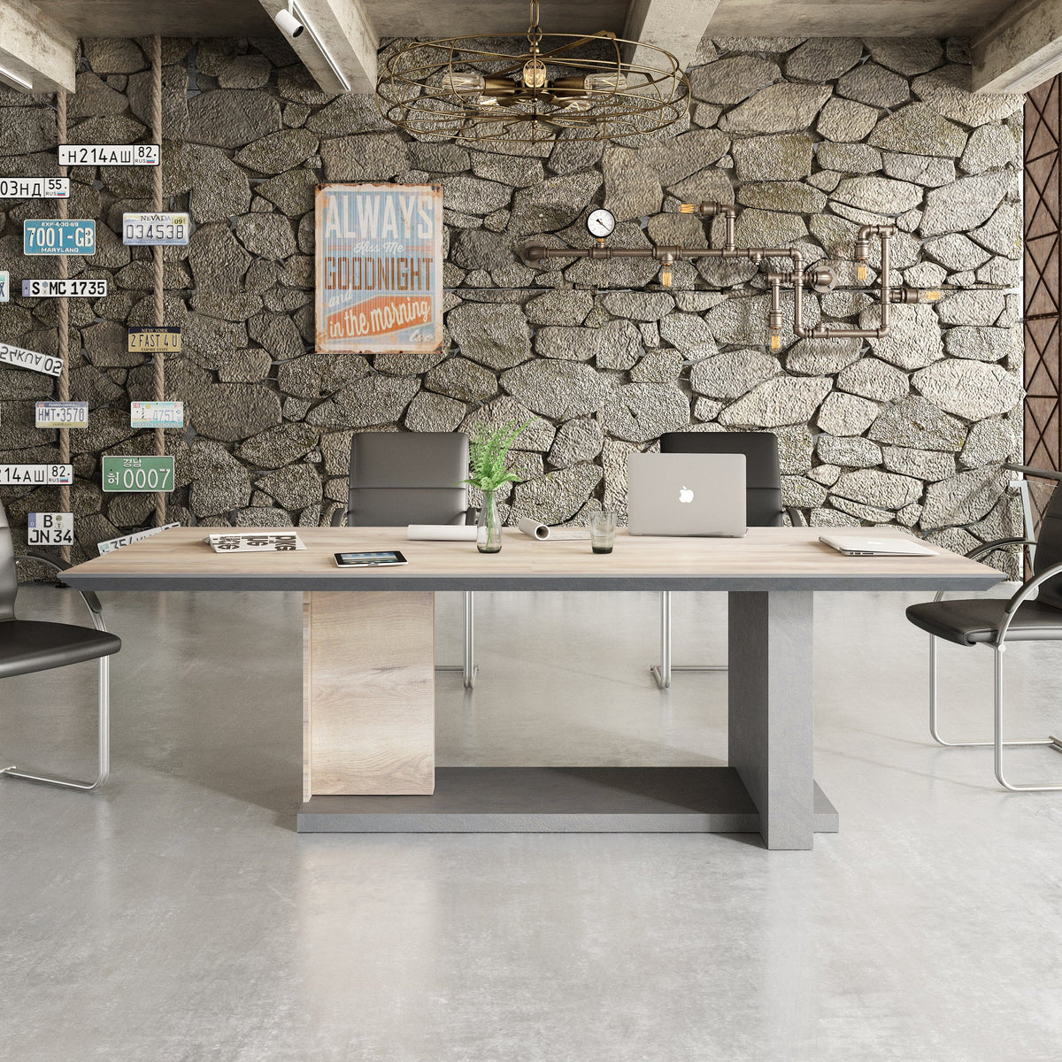Saintcy Tribeca Monolith Conference Table