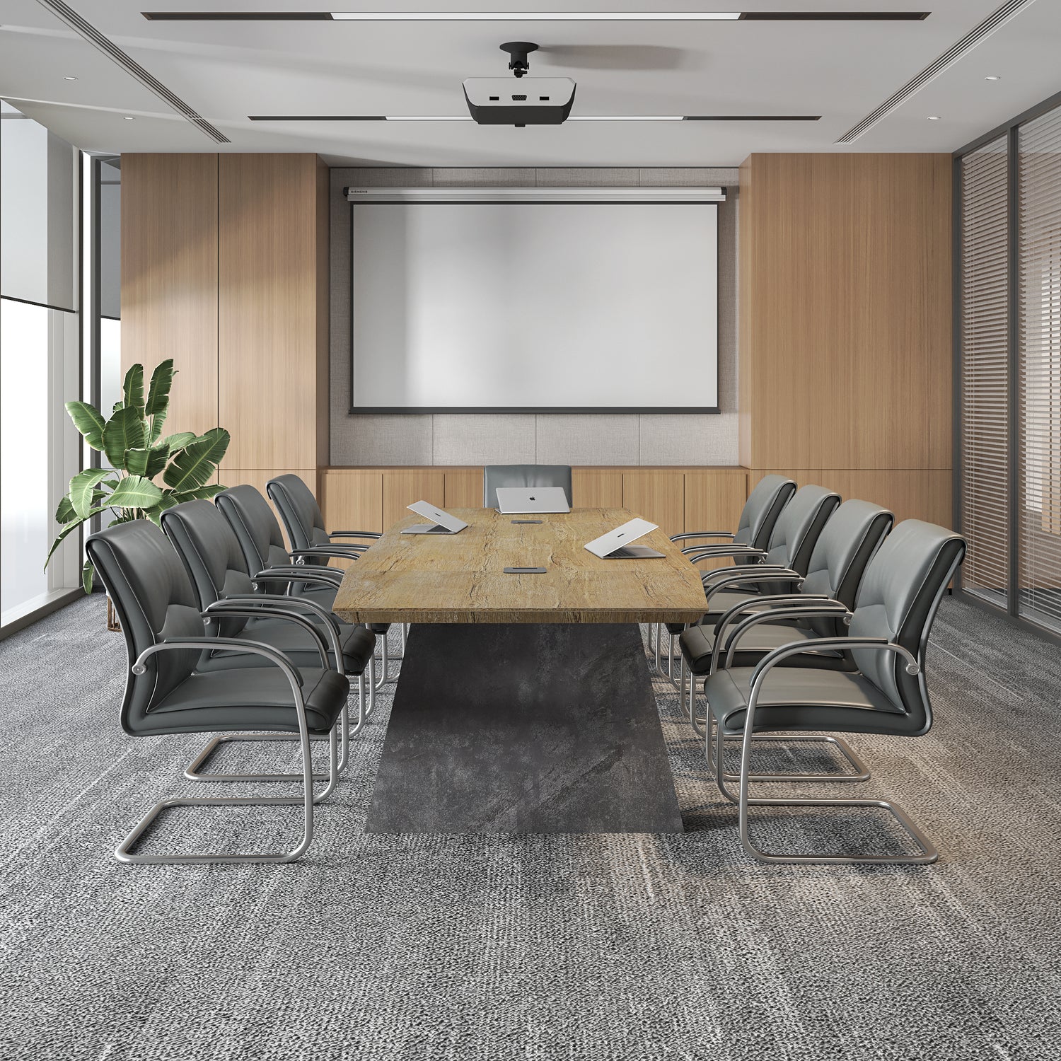 Saintcy Viccino Oblique Conference Table
