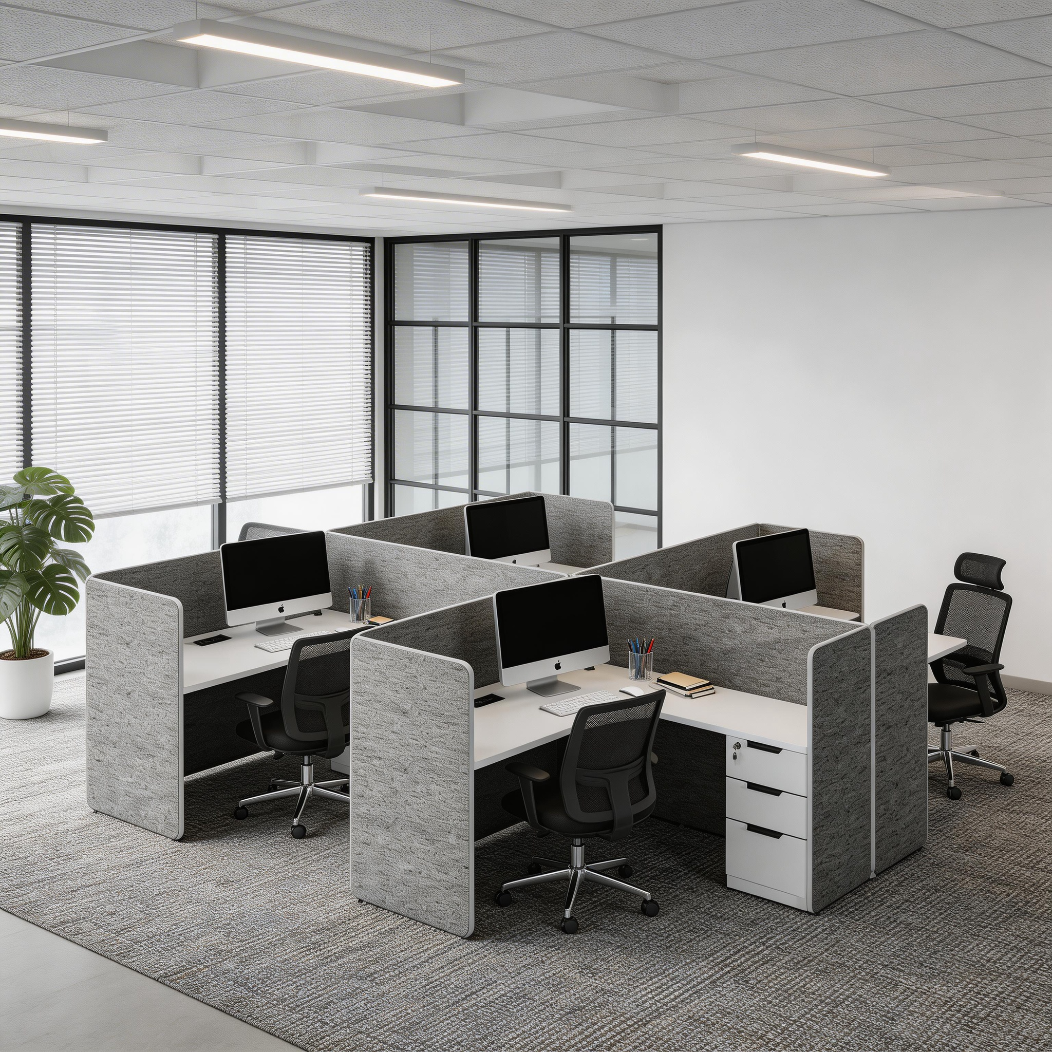 Saintcy Island Cove Modular Workstation