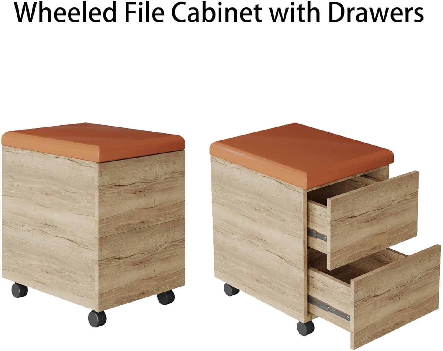 SAINTCY Modern Modular Office Workstation Desk with Privacy Panels, Storage & Power Integration