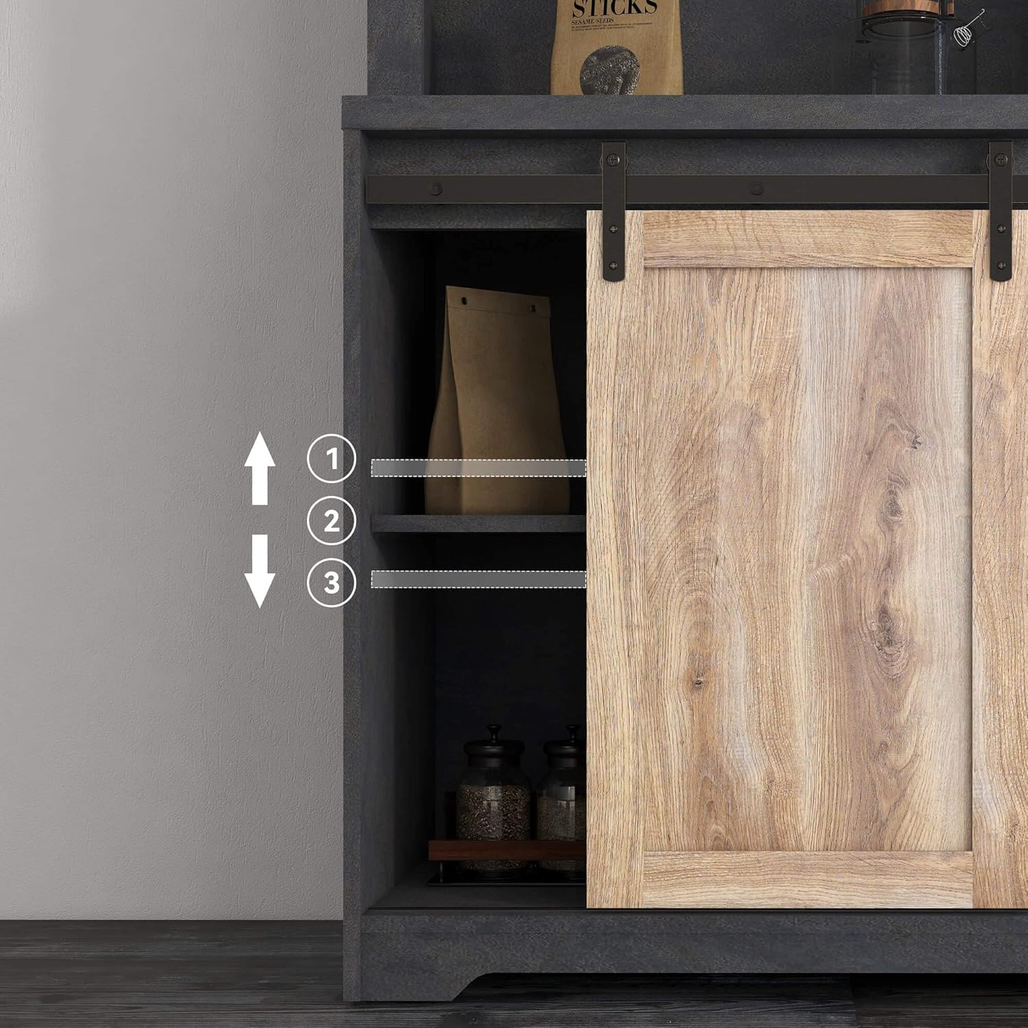 SAINTCY Sideboard Cabinet – Industrial