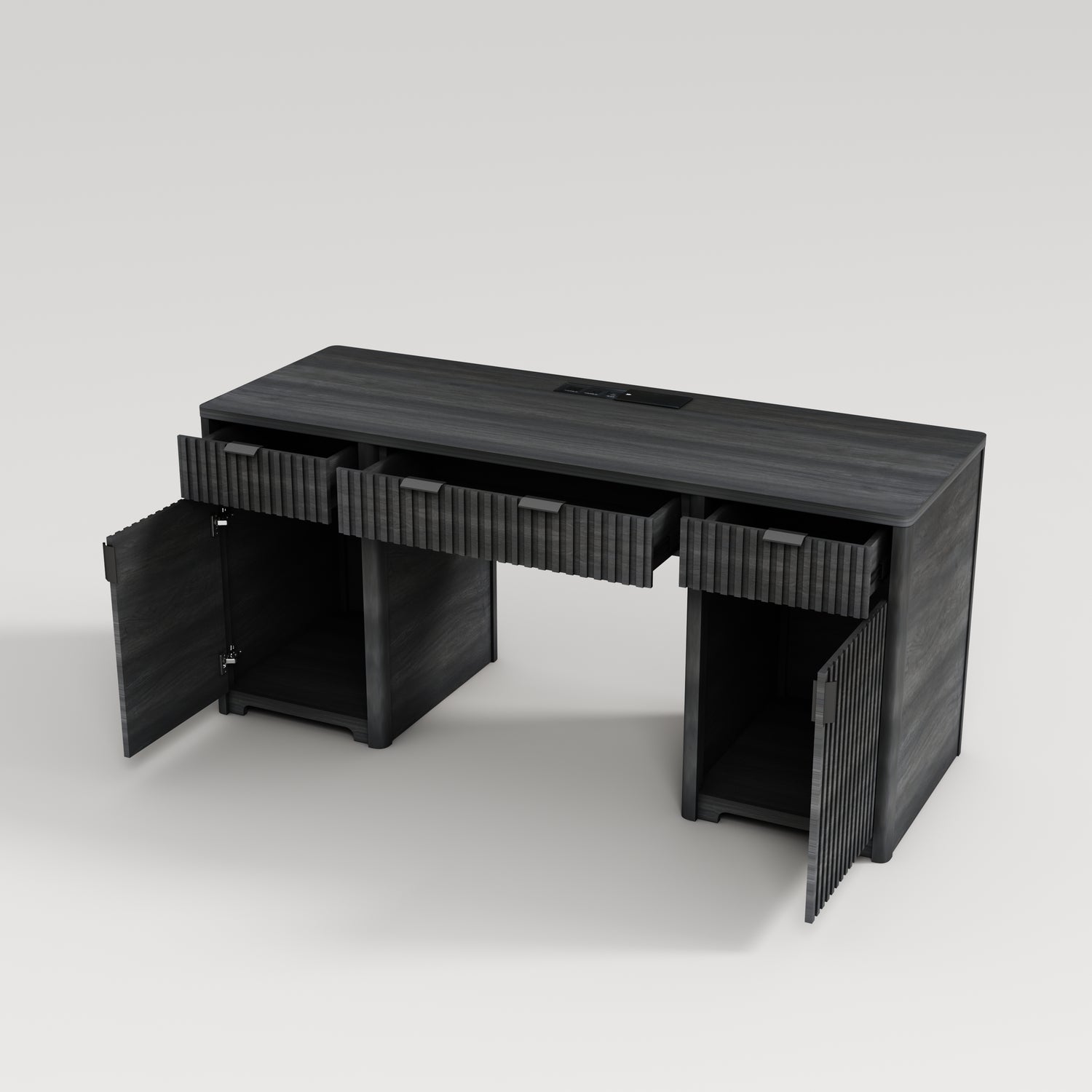 Saintcy Fluted Studio Desk