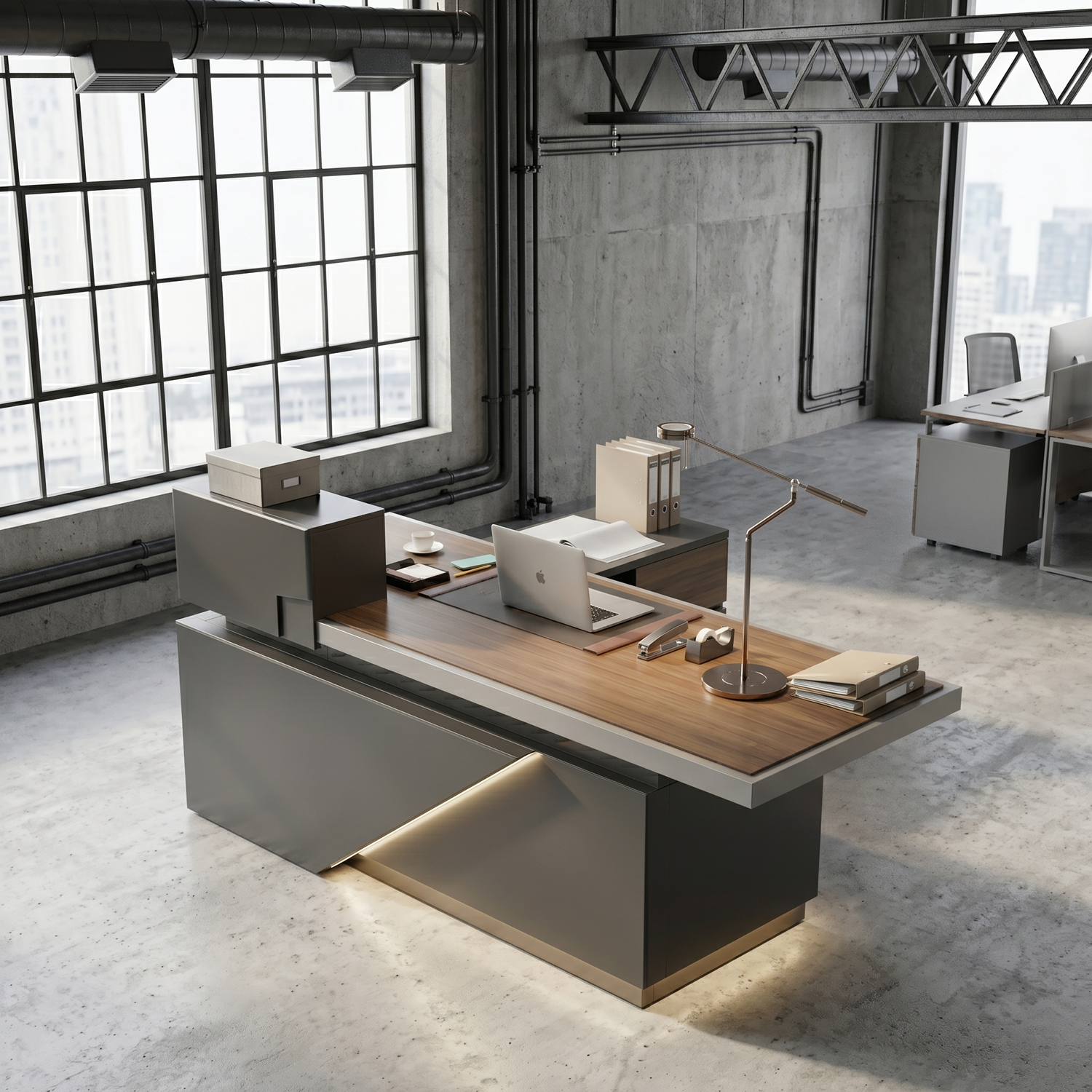 Saintcy AI Vector L-Desk