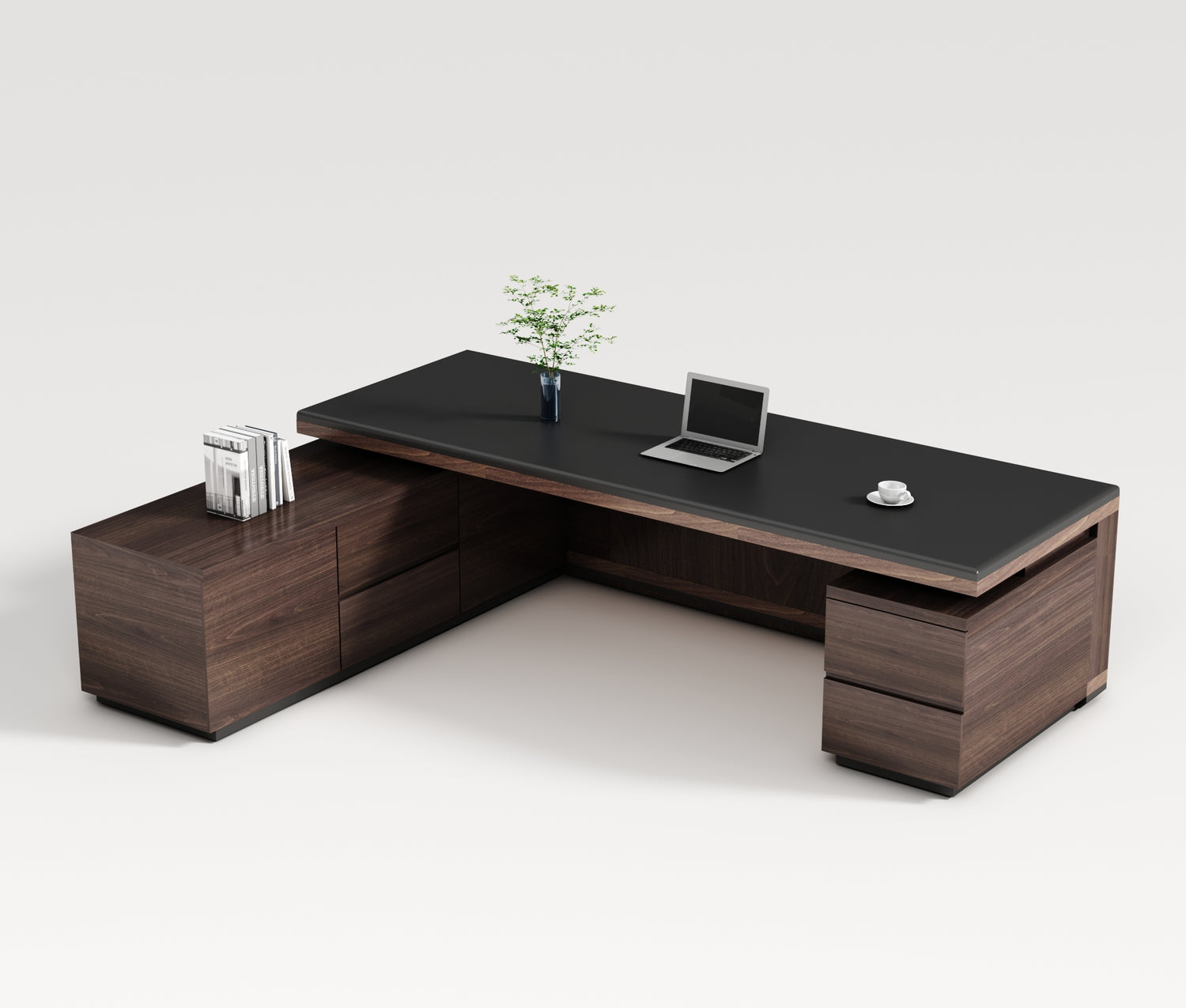 Saintcy Opus Onyx L-Desk