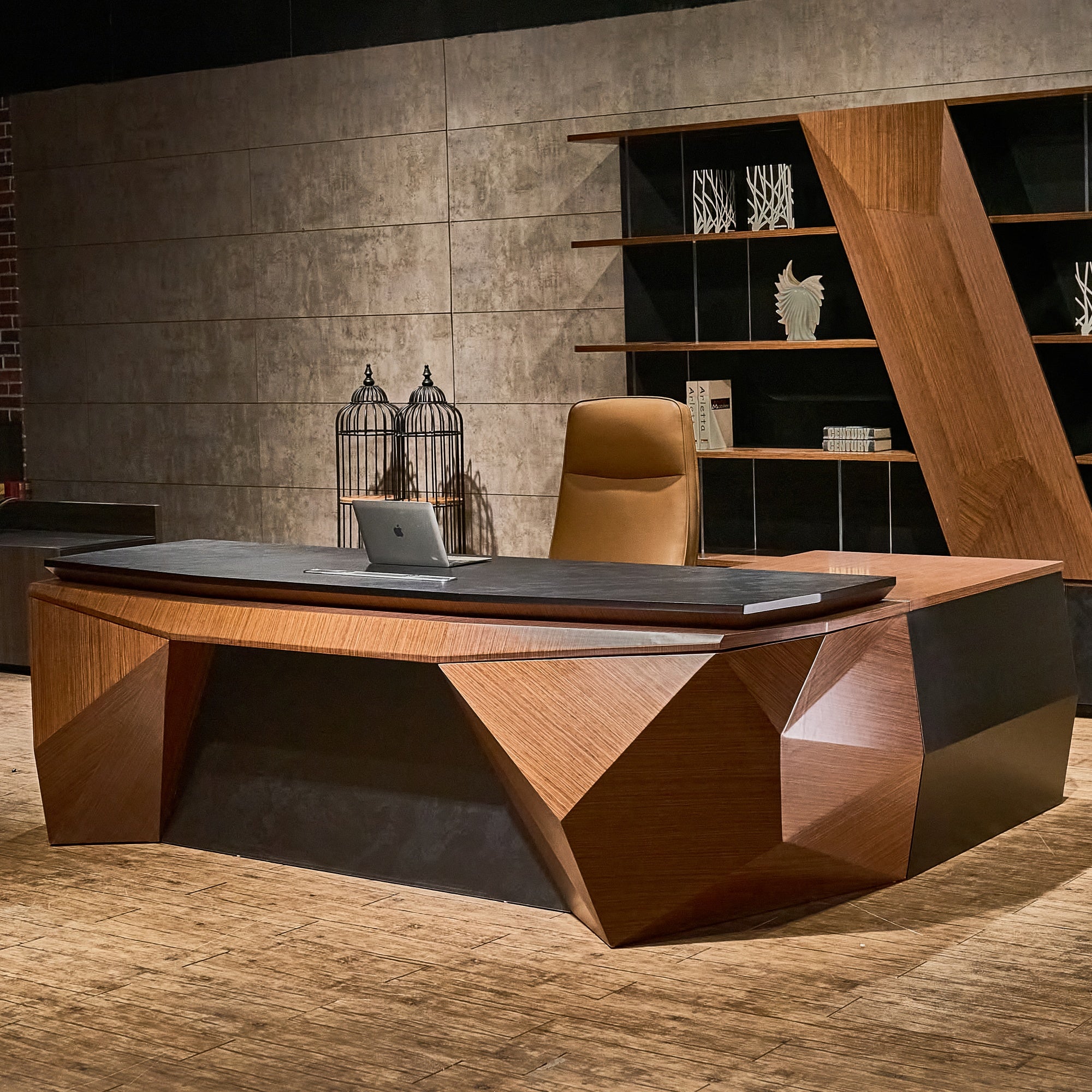 Saintcy Opus Facet Executive Desk