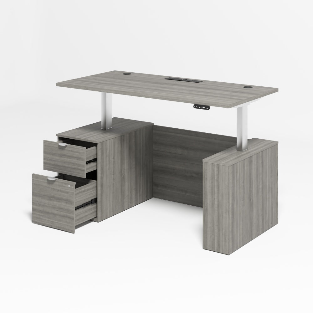 Saintcy Pedestal Standing Desk