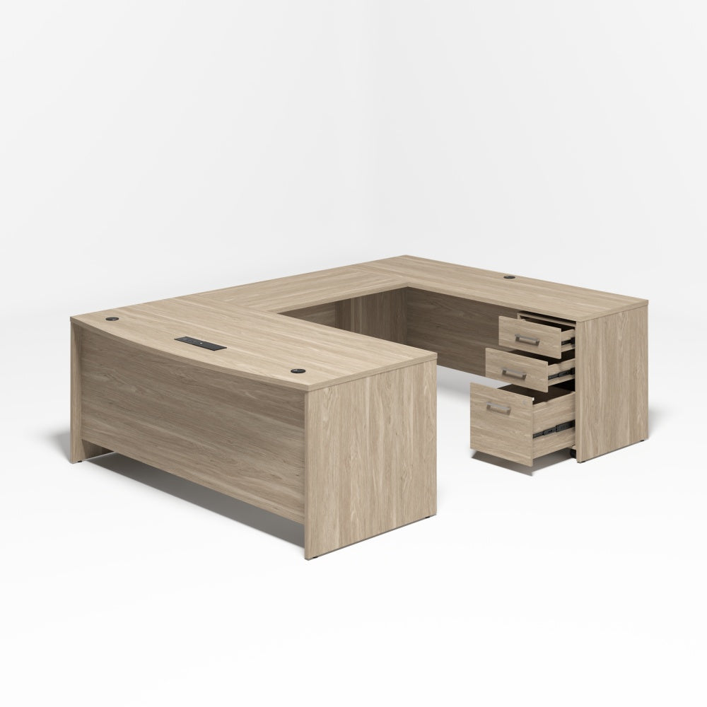 Saintcy Linear Executive U-Desk