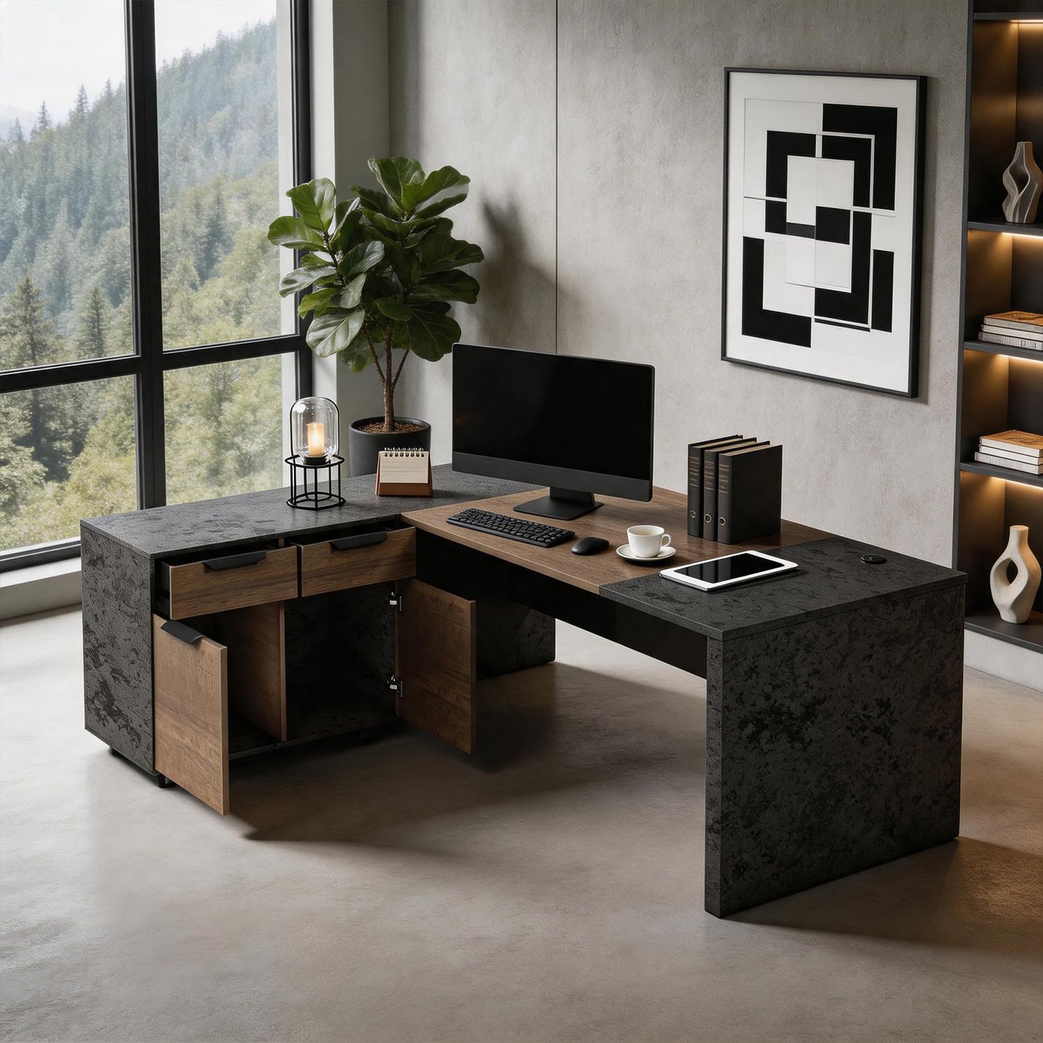 Saintcy Strata Executive L-Desk