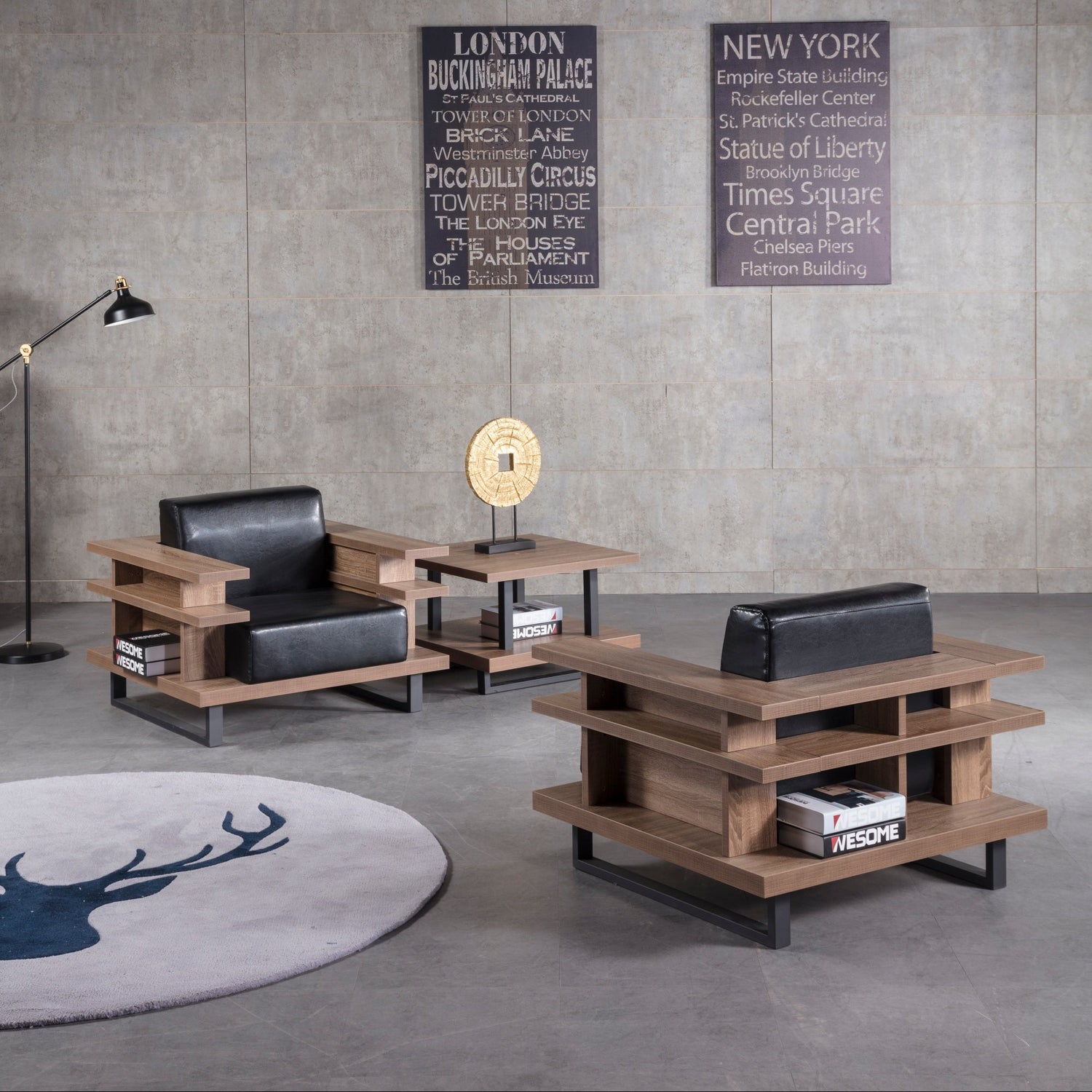 Saintcy Victron Tiered Lounge Set