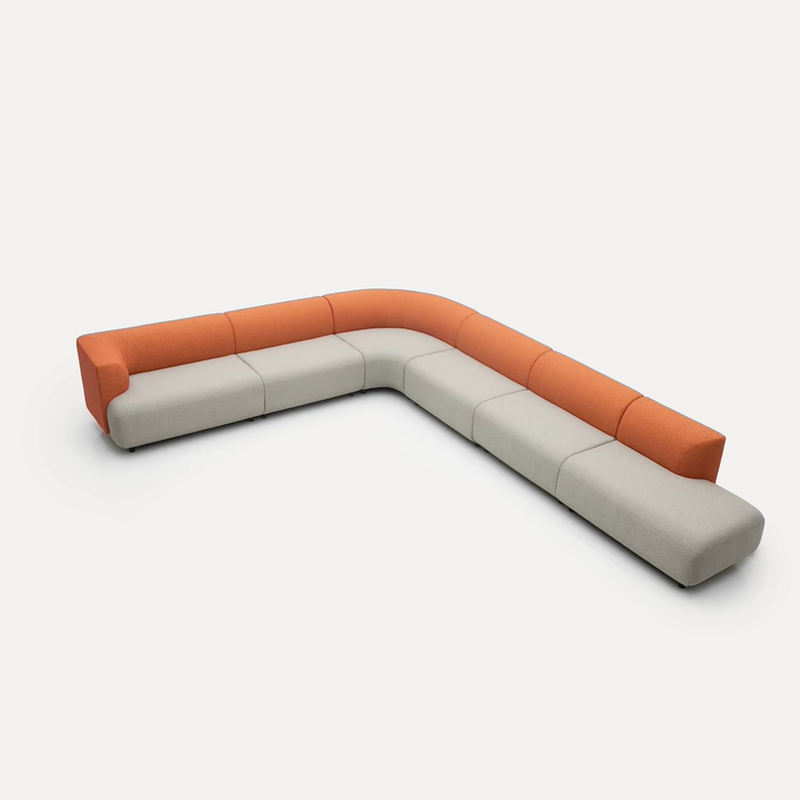 Saintcy Modular Curved Sectional Sofa System