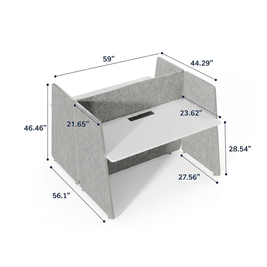 Saintcy Island Acoustic Cubicle System