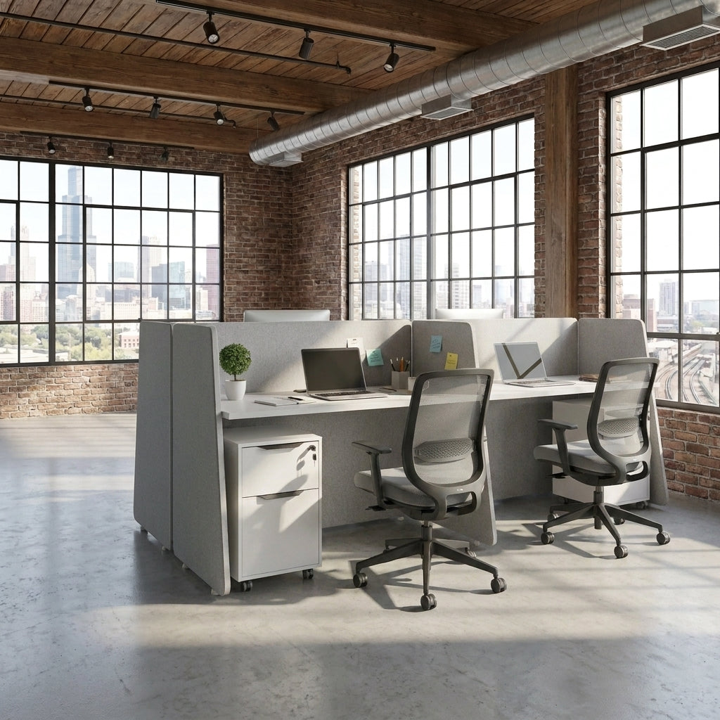 Saintcy Island Acoustic Cubicle System
