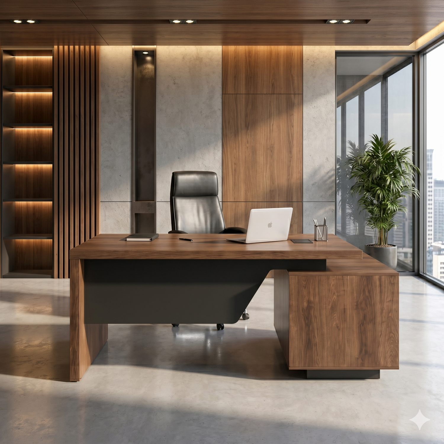 Saintcy Avenue Facet Executive Desk