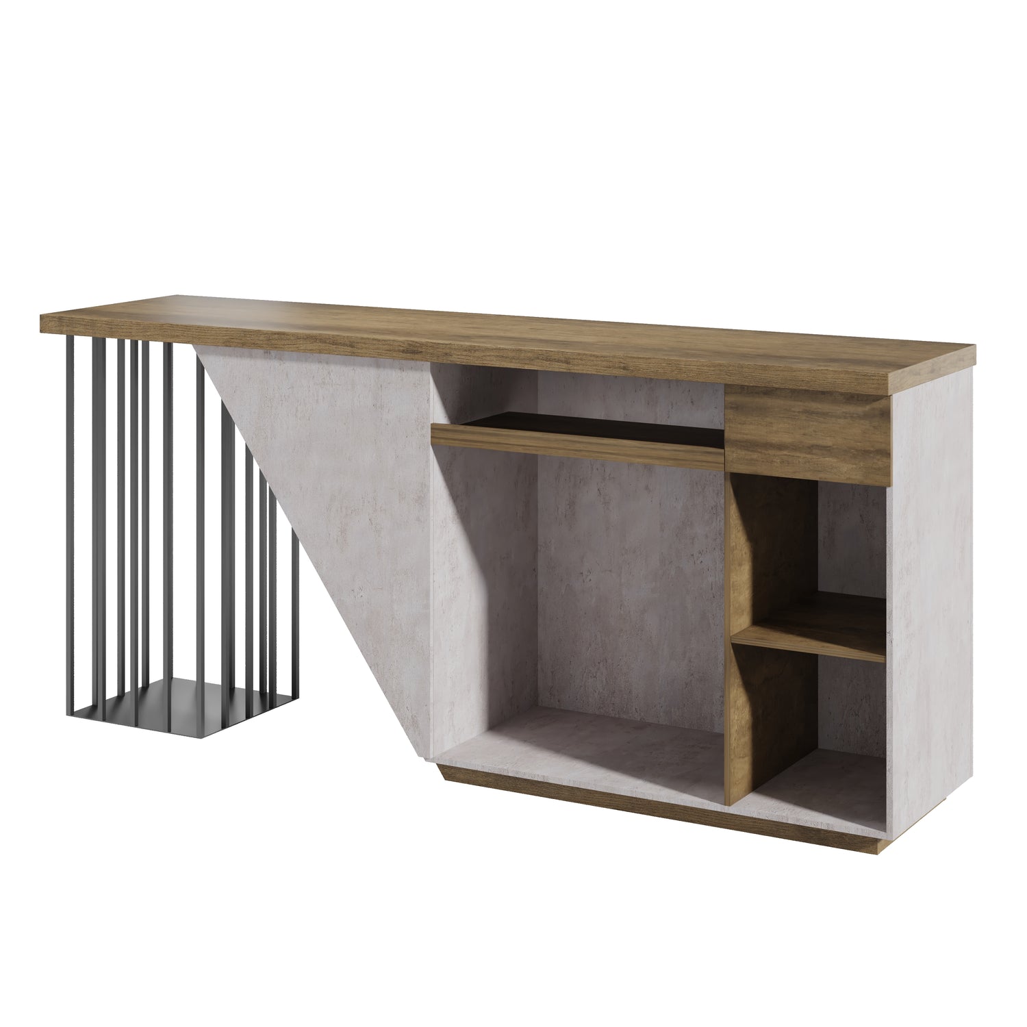Saintcy Bevel Reception Desk