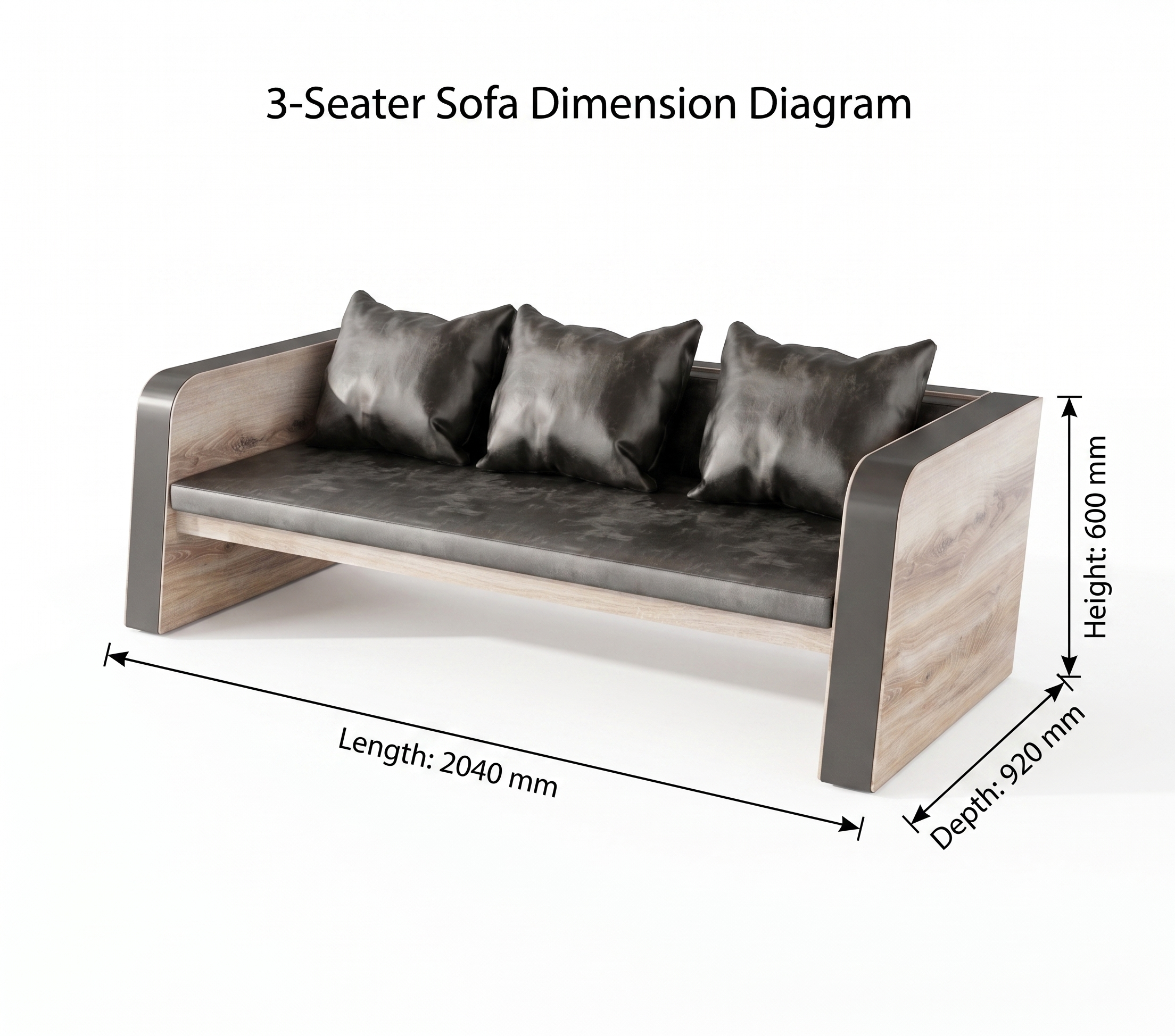 Saintcy Tribeca Oblique Lounge Set
