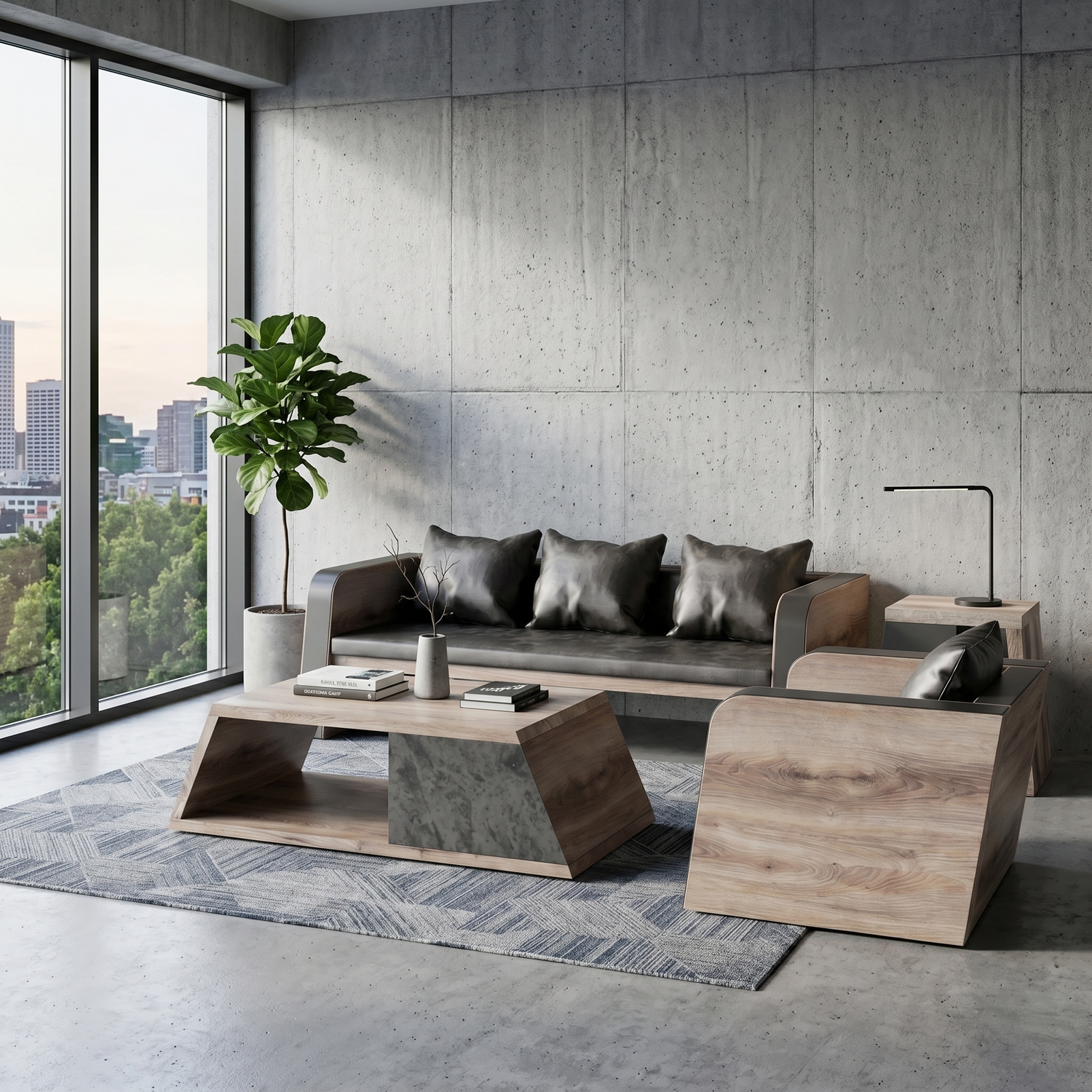 Saintcy Tribeca Oblique Lounge Set
