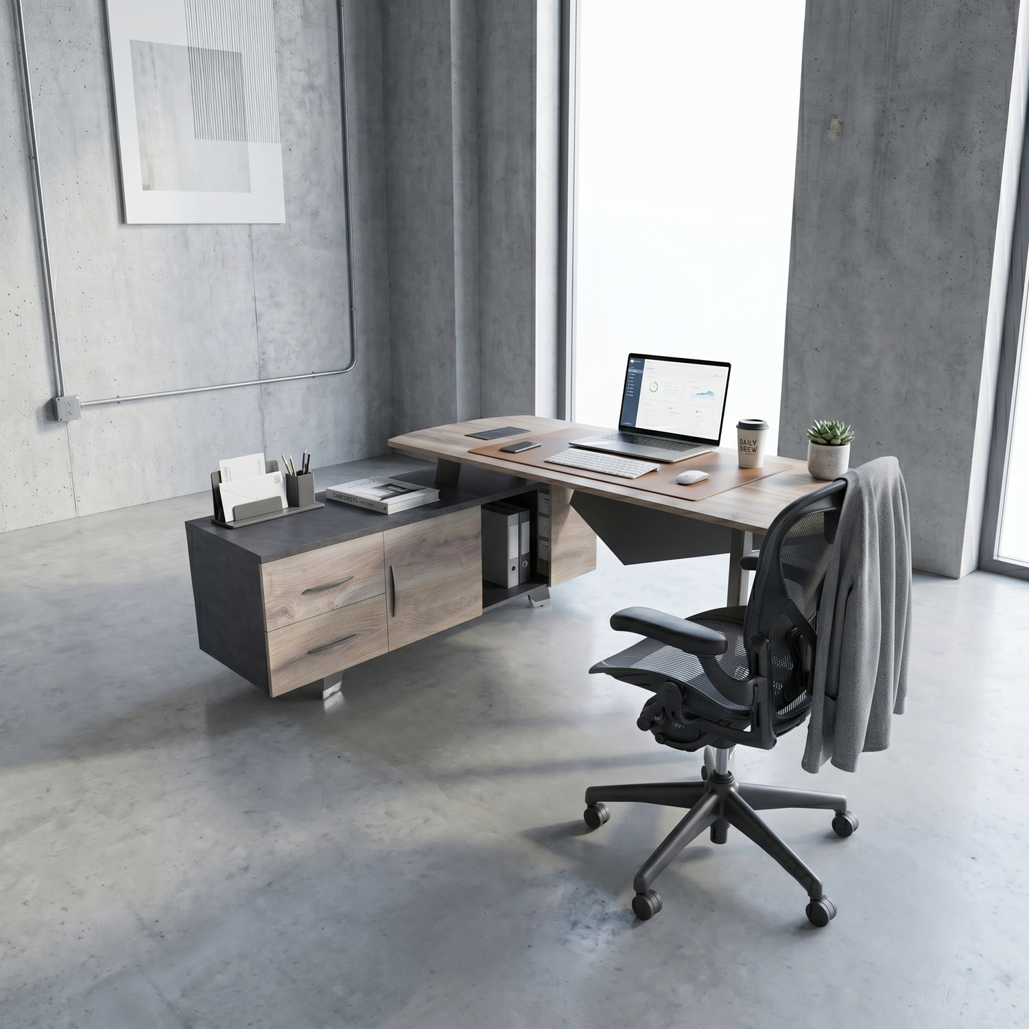Saintcy Tribeca Apex Executive Desk