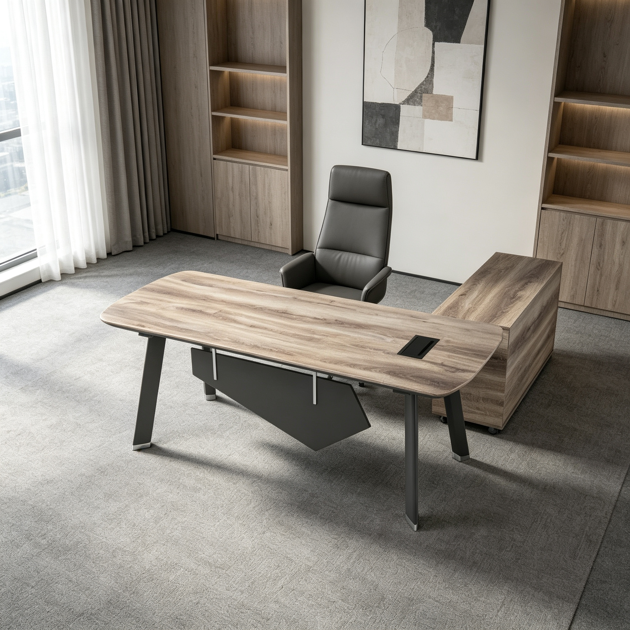 Saintcy Tribeca Stealth Executive Desk