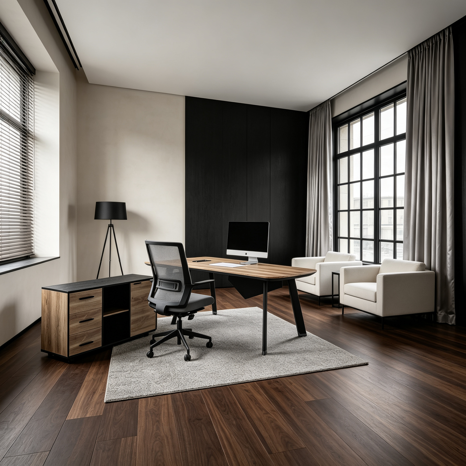 Saintcy Tribeca Stealth Executive Desk