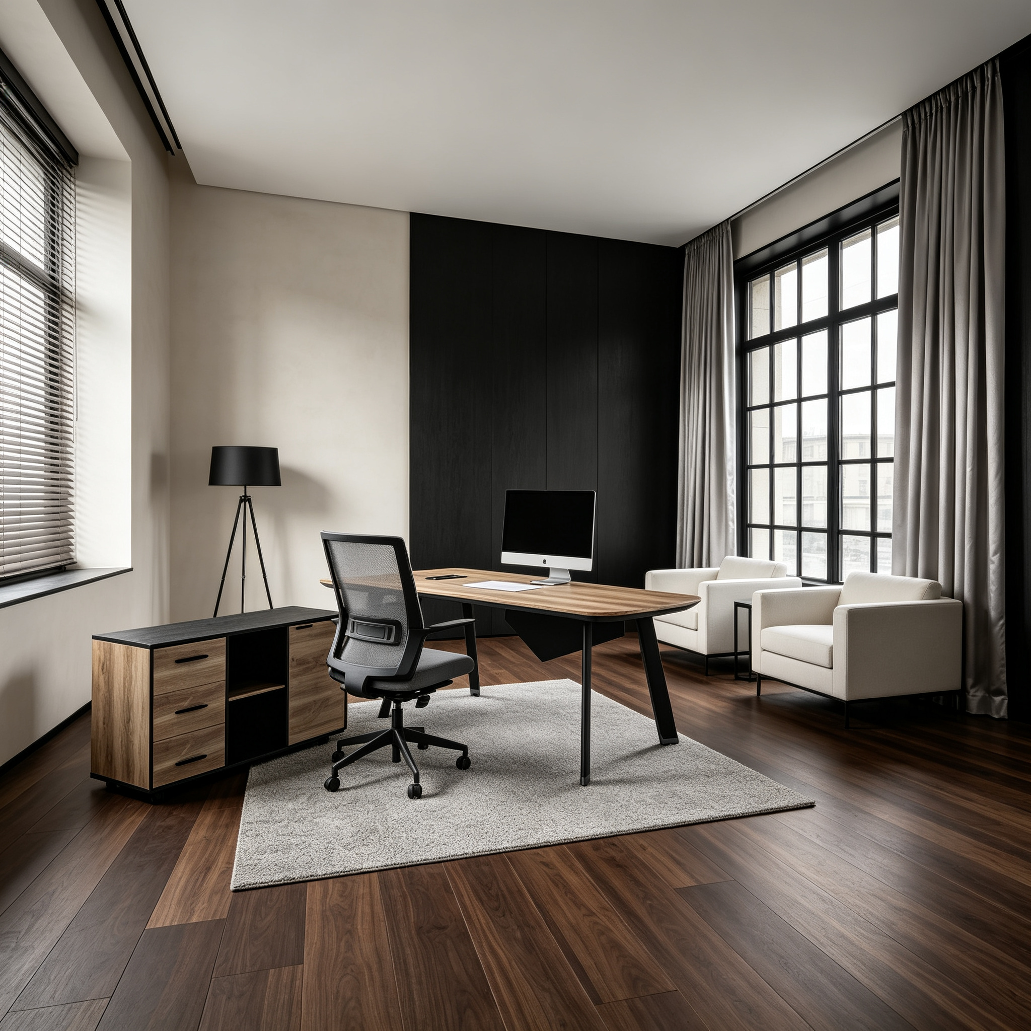 Saintcy Tribeca Stealth Executive Desk