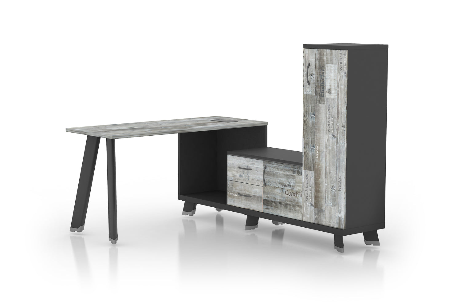 Saintcy Tribeca Apex Tower L-Desk
