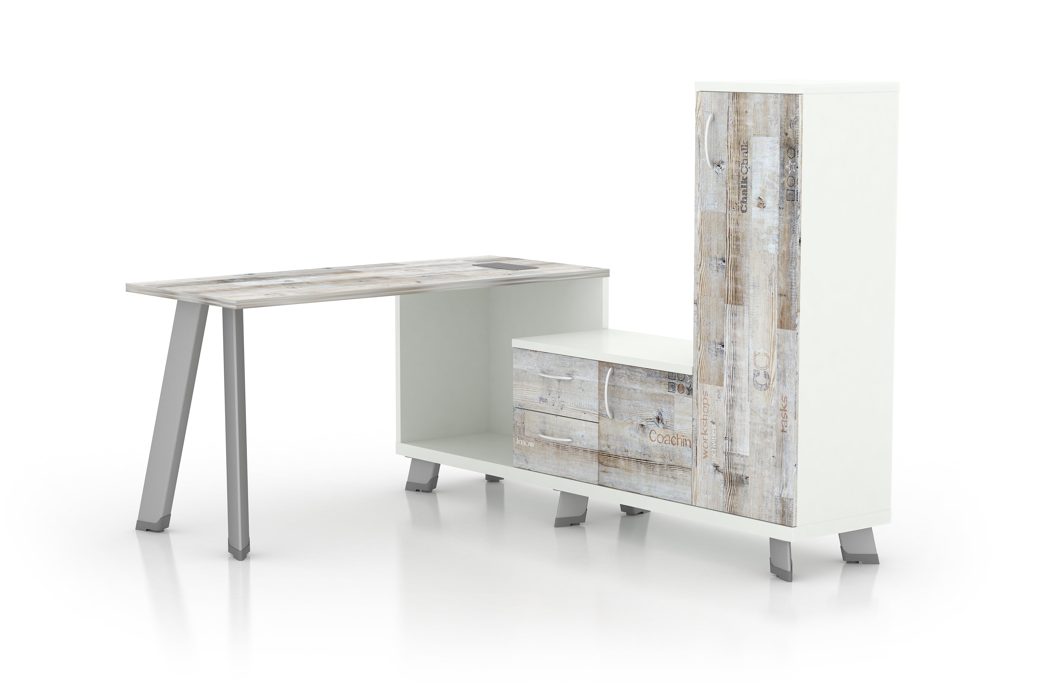 Saintcy Tribeca Apex Tower L-Desk