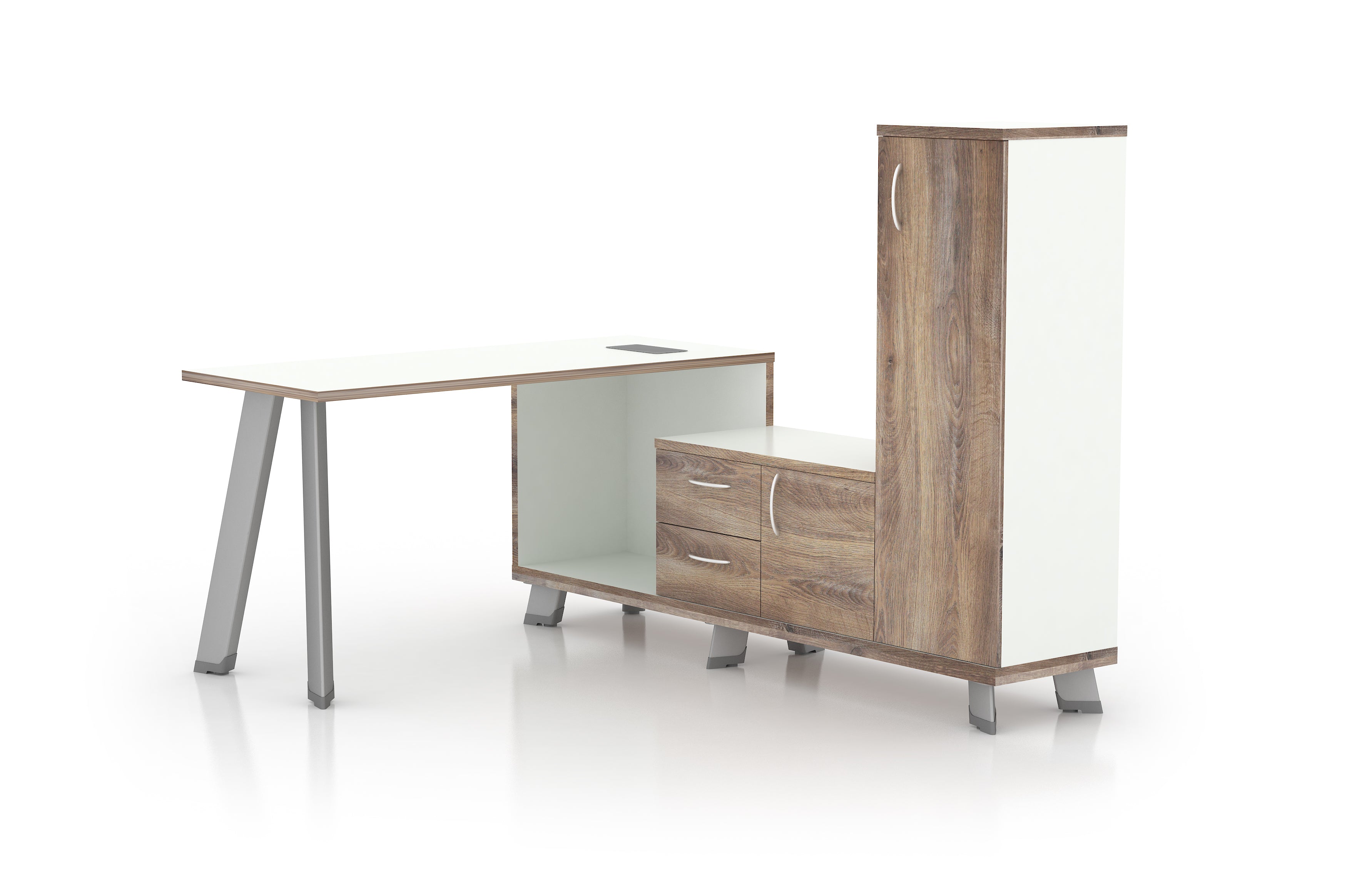 Saintcy Tribeca Apex Tower L-Desk