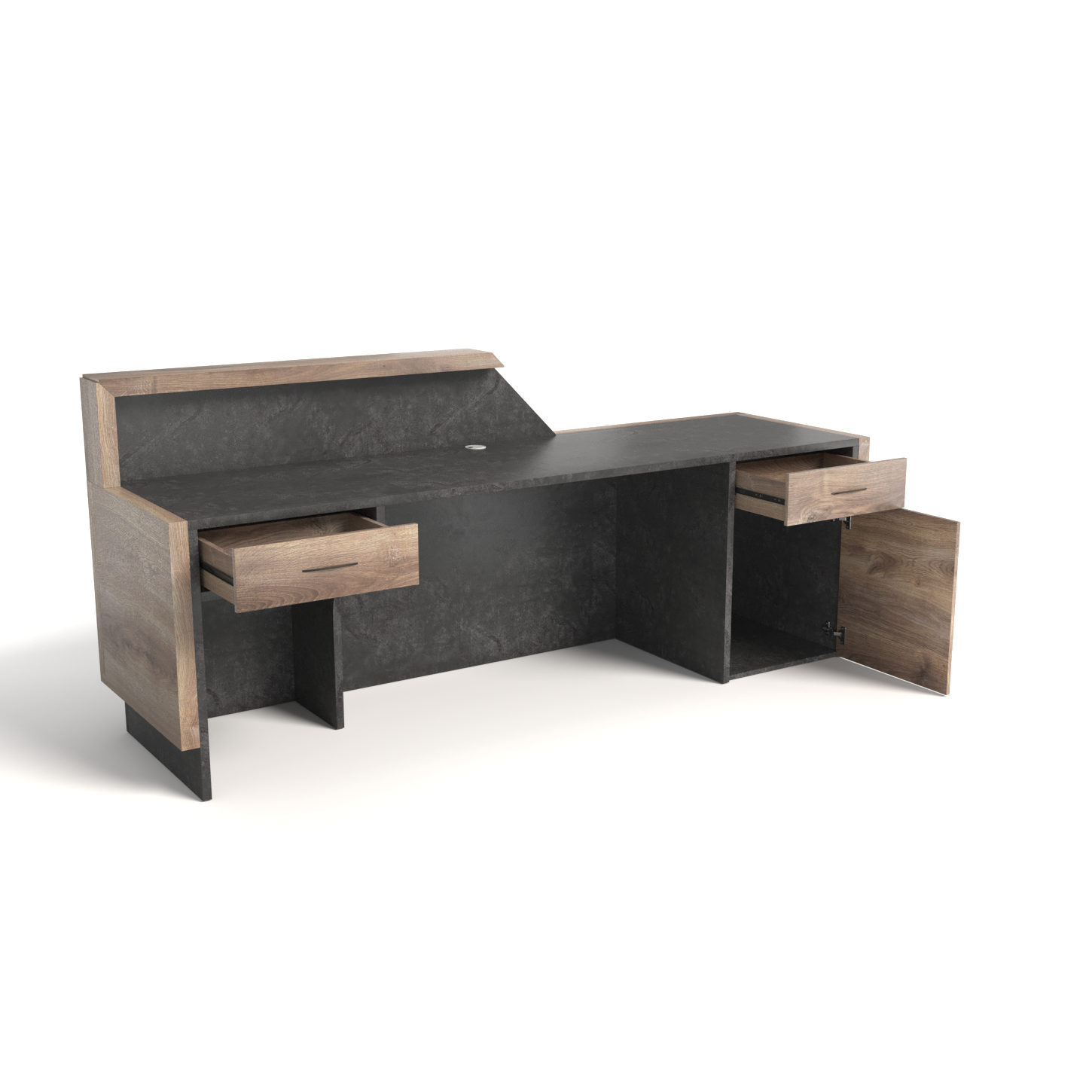 Saintcy Prism Reception Desk