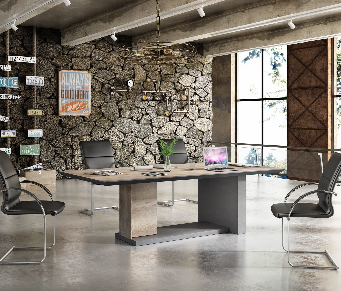 Saintcy Tribeca Monolith Conference Table