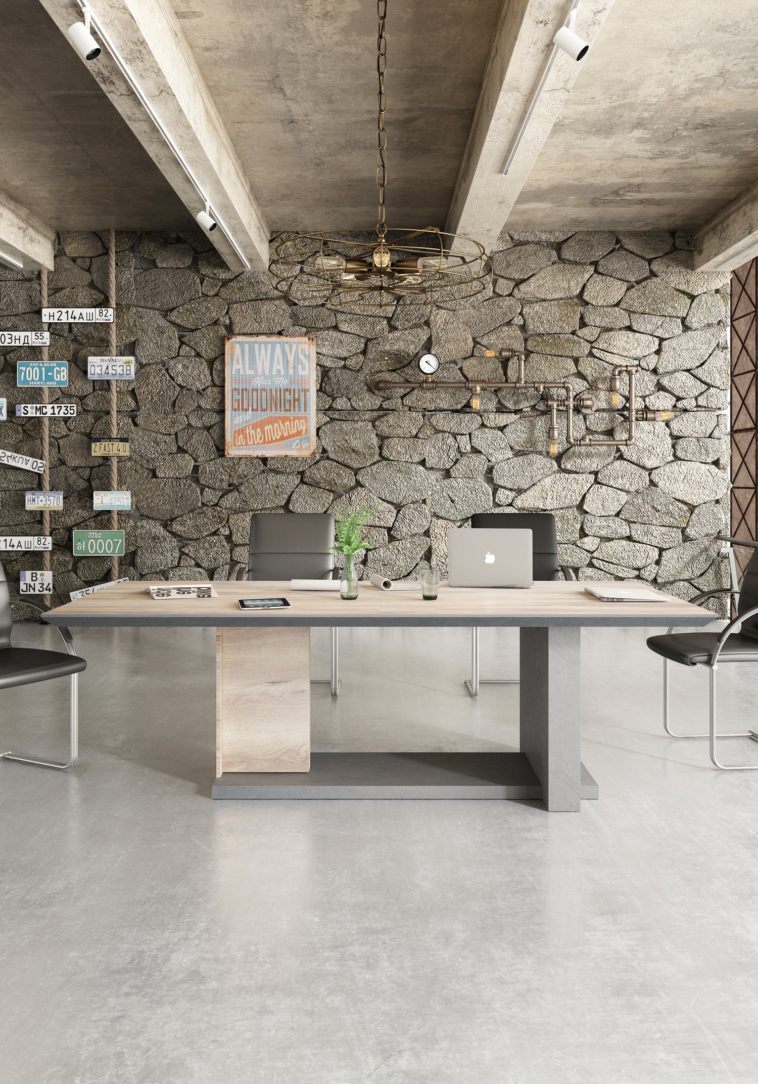 Saintcy Tribeca Monolith Conference Table