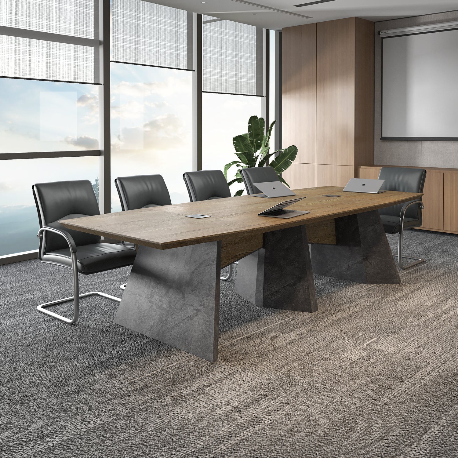 Saintcy Viccino Oblique Conference Table