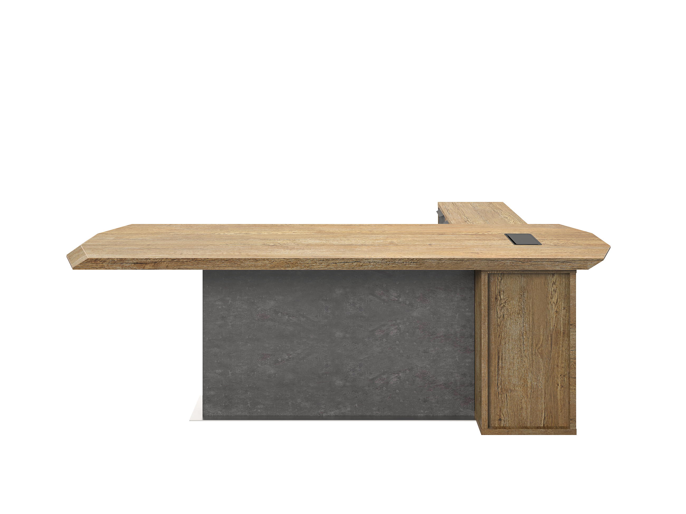 Saintcy P3502 Modern Executive L-Shaped Office Desk - Premium Architectural Workstation